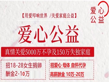 灵武捐卵助孕生子 爱心志愿者招募